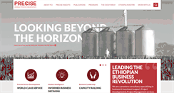Desktop Screenshot of preciseethiopia.com